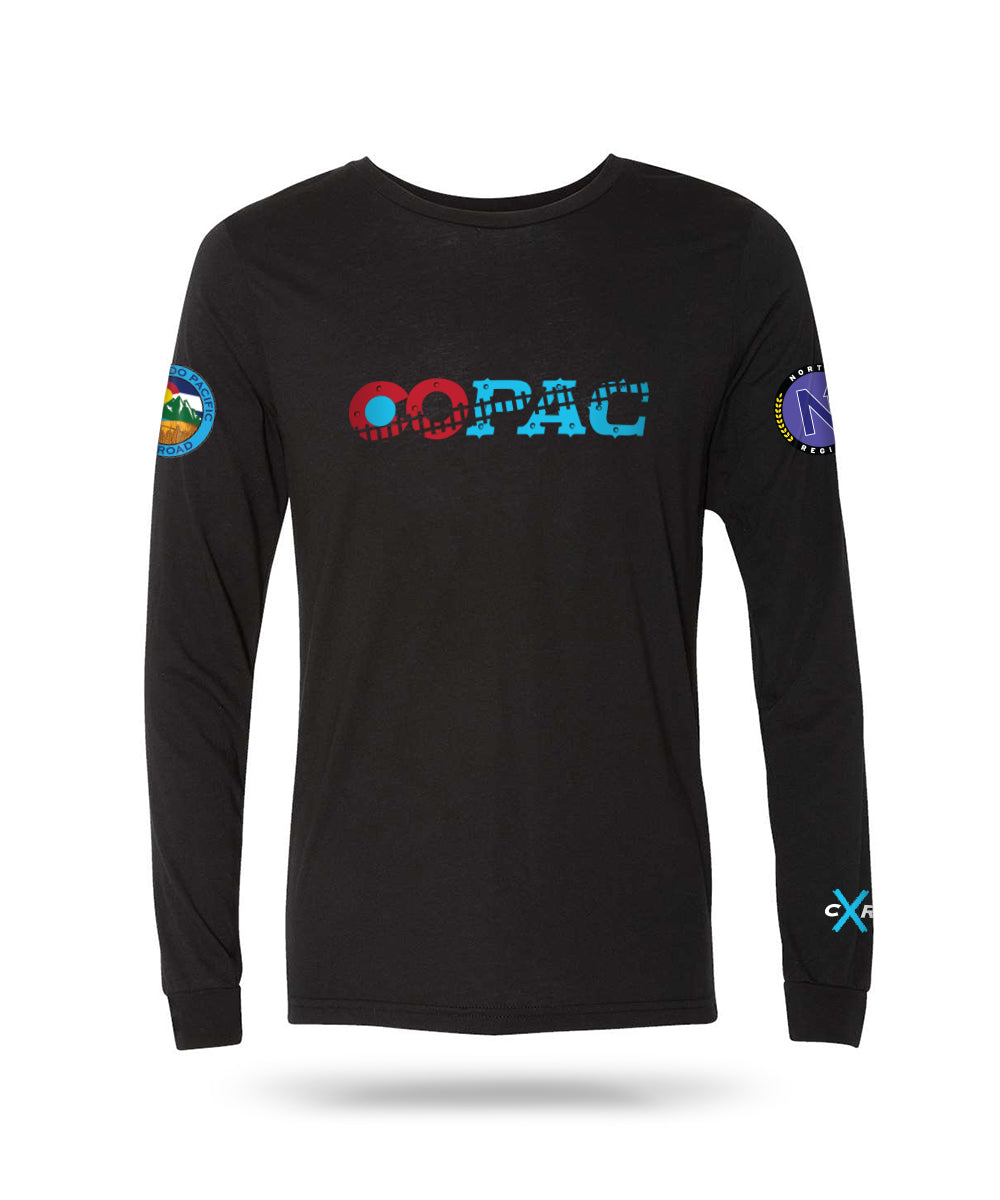 COLORADO PACIFIC RAILROAD (COPAC) Tri Blend L/S Tee